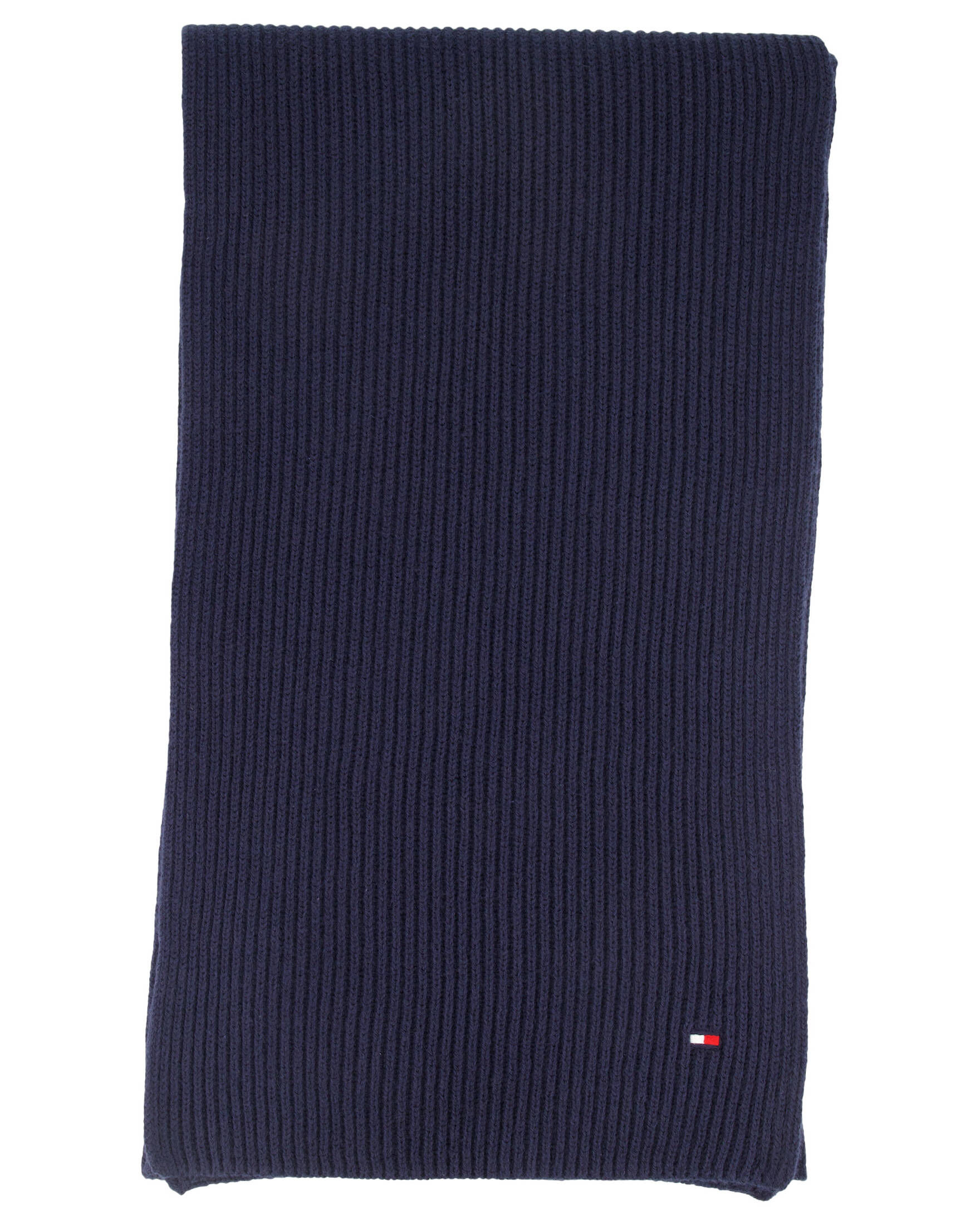 Tommy Hilfiger| Herren Schal ESSENTIAL FLAG SCARF aus Baumwolle und Kaschmir