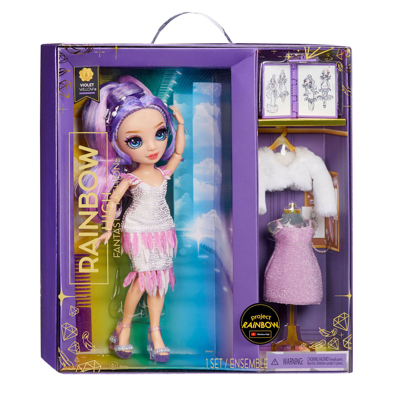 Rainbow High Fantastic Modepop - Violet