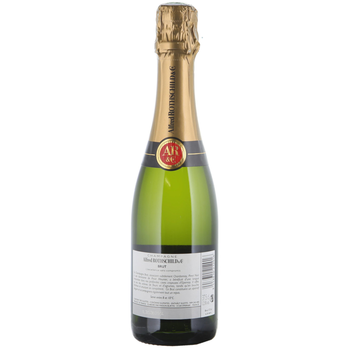 Champagne AOC Alfred Rothschild, brut -37.5cl