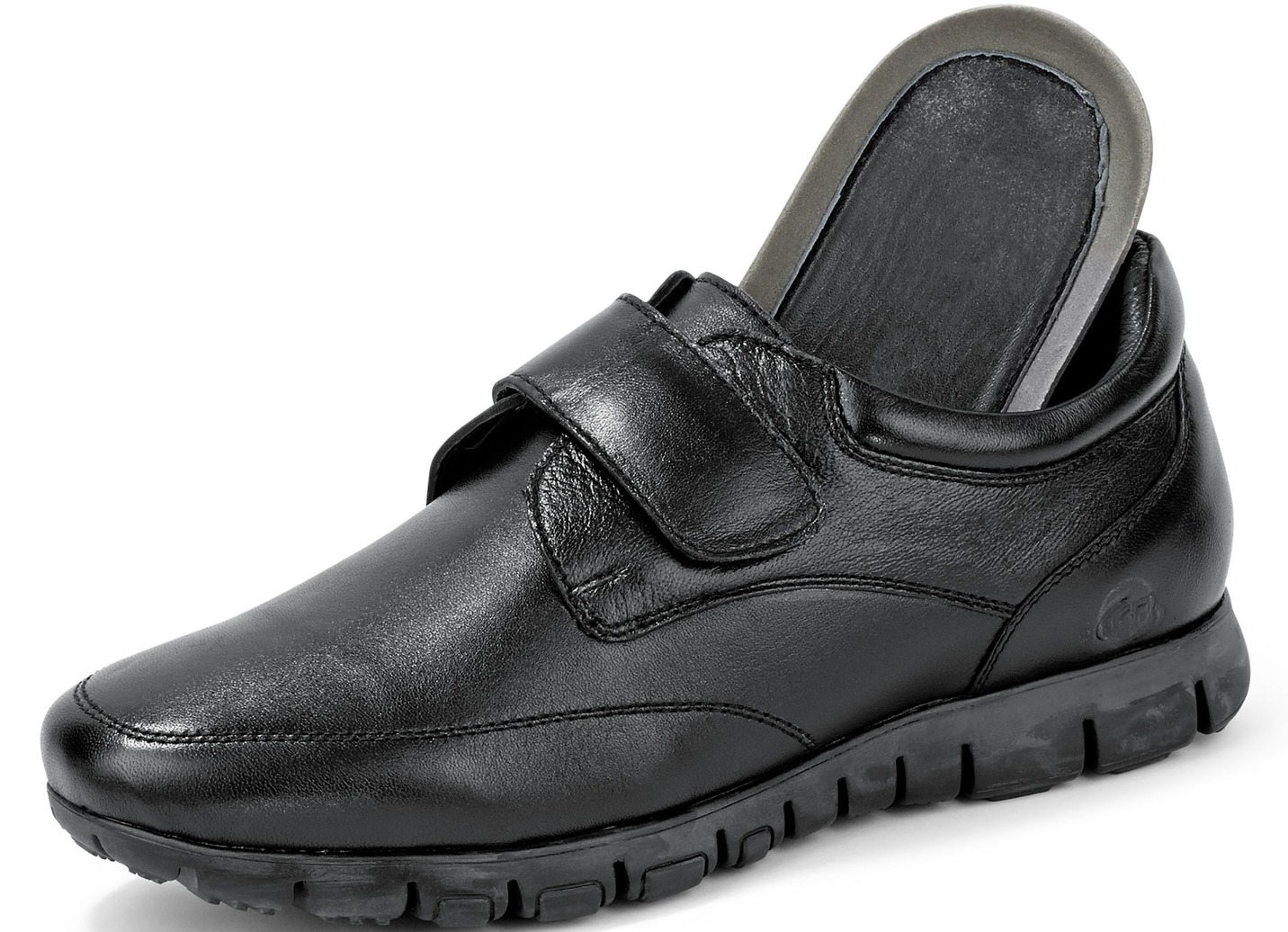 Slipper mit verstellbarer Klettspange