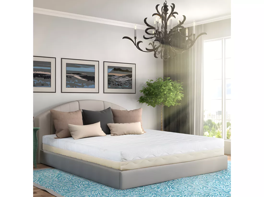 NEOREV | Matelas NEO WAVE 140x190 cm | Mousse avec mémoire de forme