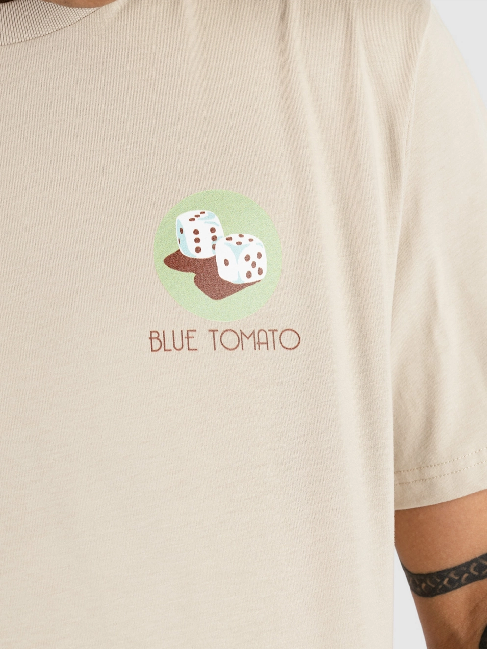 Blue Tomato Take Your Shot T-Shirt desert dust