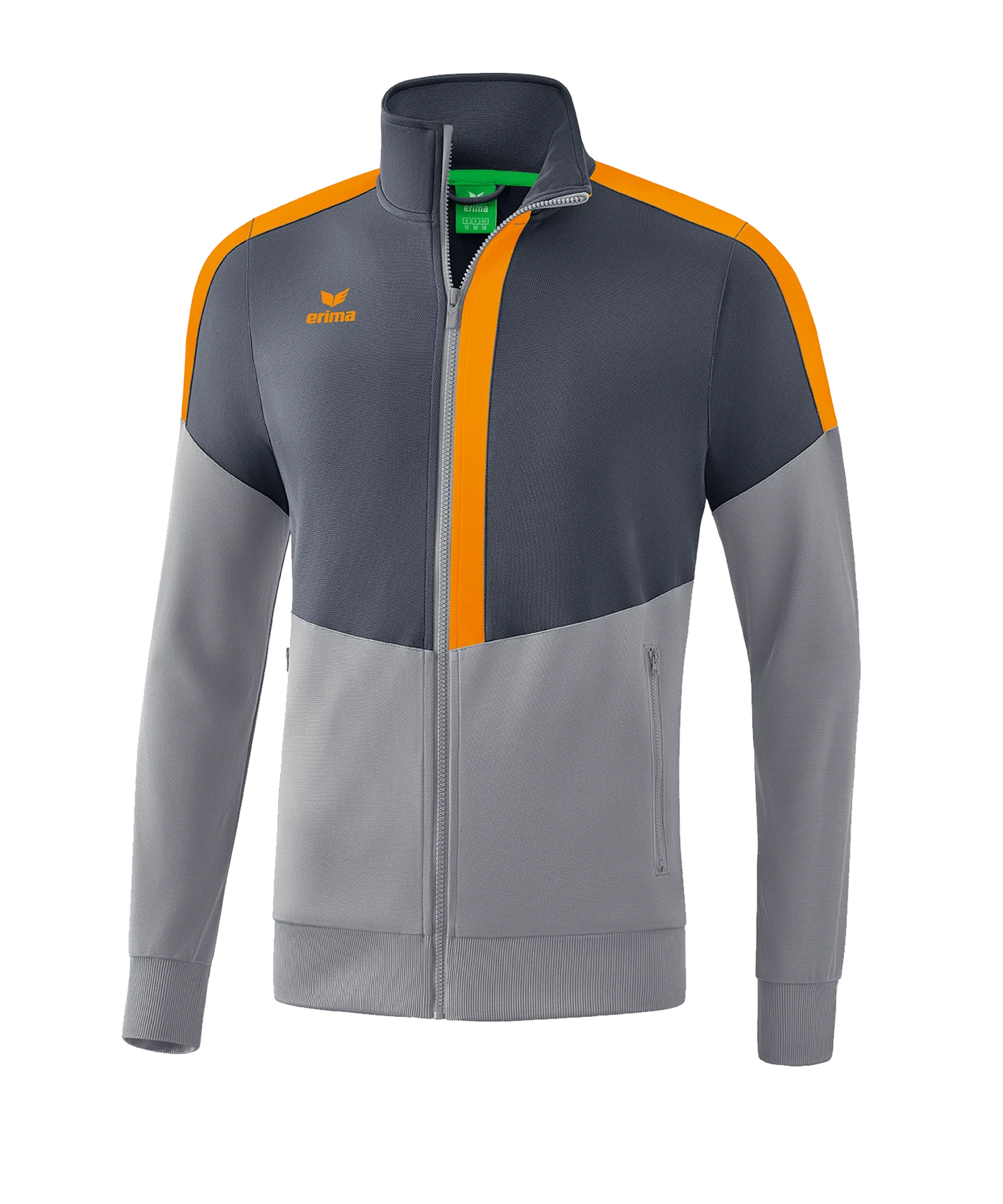 Erima Squad Trainingsjacke Grau Orange