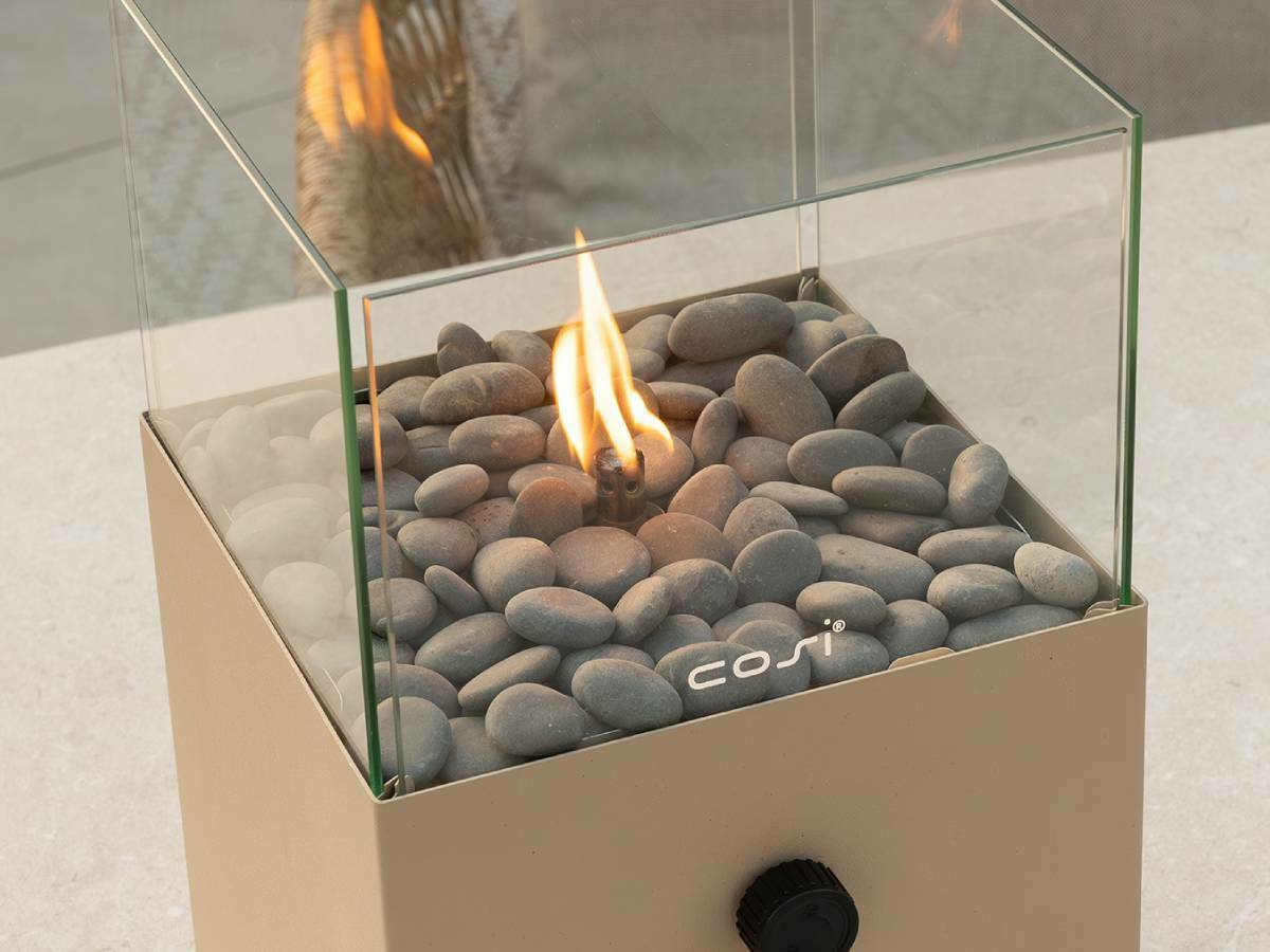 Cosi Fires Cosiscoop Square - Sandy Beige
