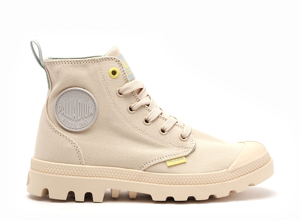 Palladium boots bottine femme pampa monopop beige