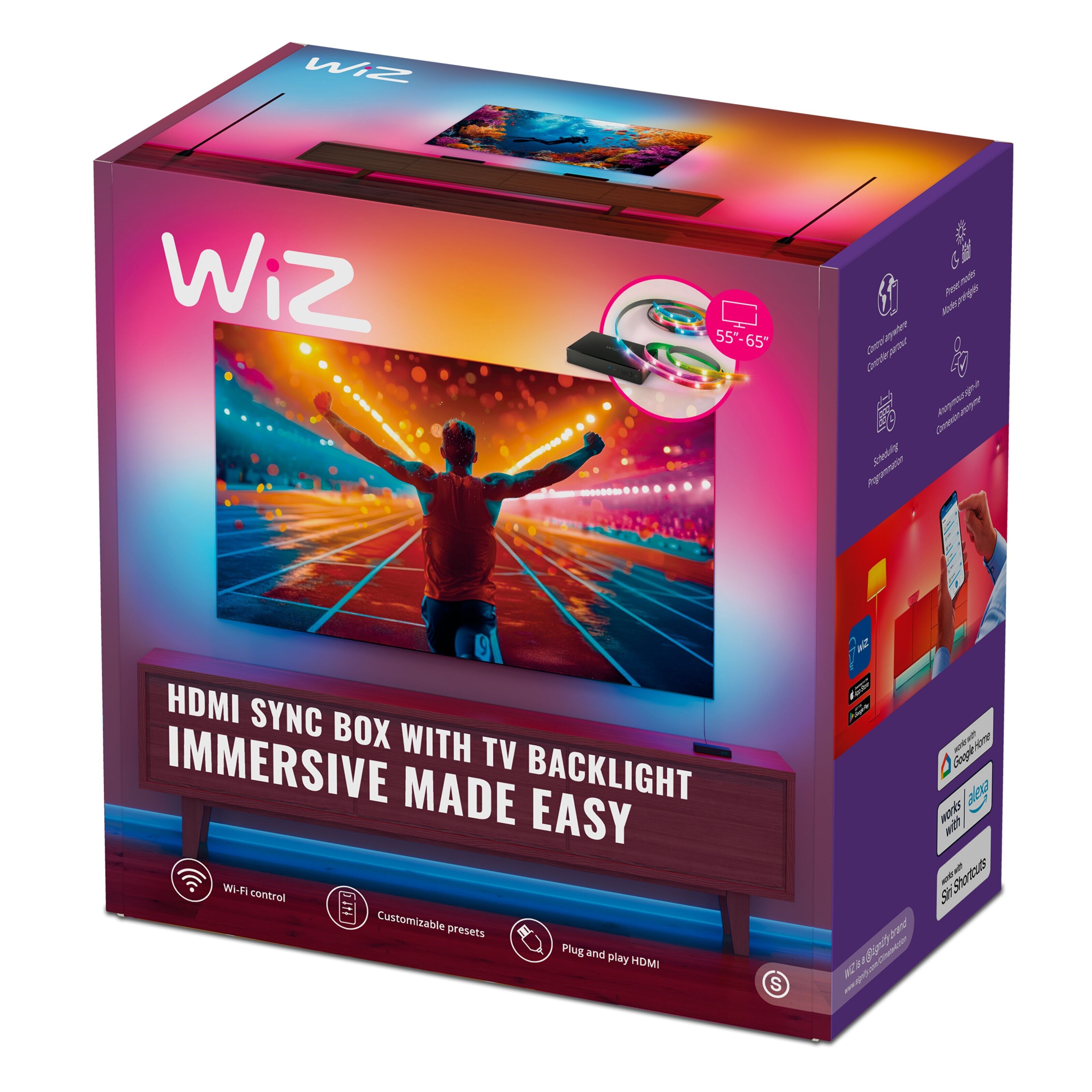 WiZ Sync box starter kit 55