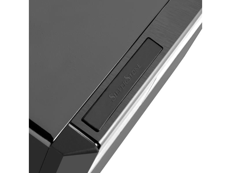 SilverStone PC-Gehäuse SST-SG11B Übersichtlich konzipiertes SFF-Gehäuse mit modernisiertem Layout