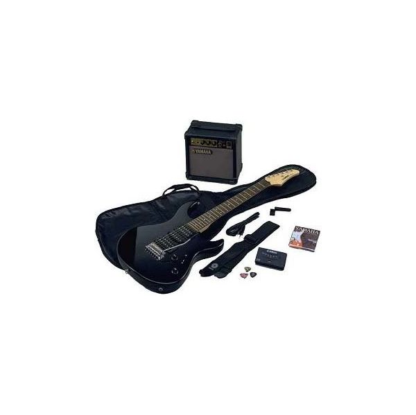 Yamaha Pack Guitarra ERG121GPII Black   Amplificador GA 15ll   YT 100   Capa   Cordas