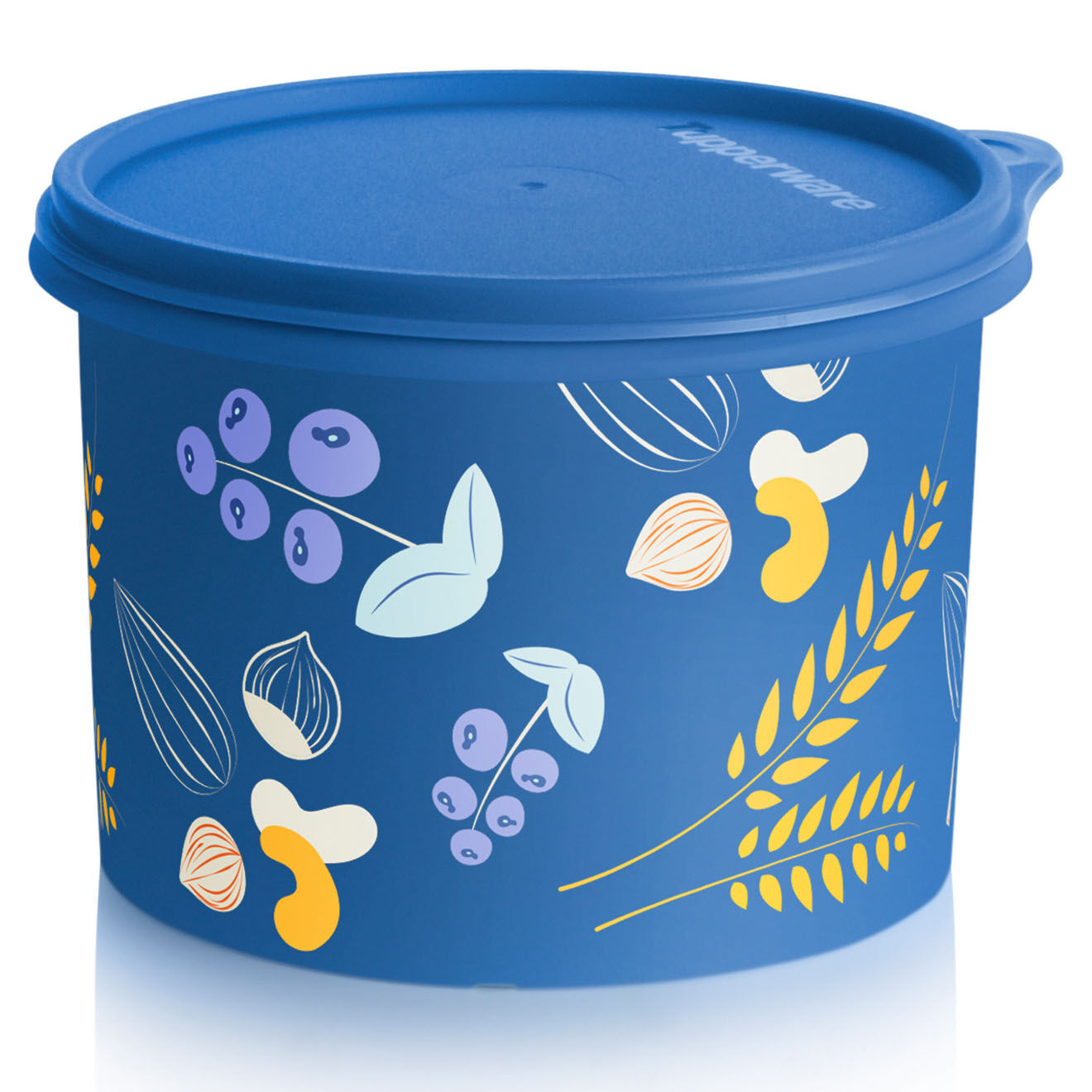 Tupperware Boite de conservation avec couvercle bleu - 1.1L