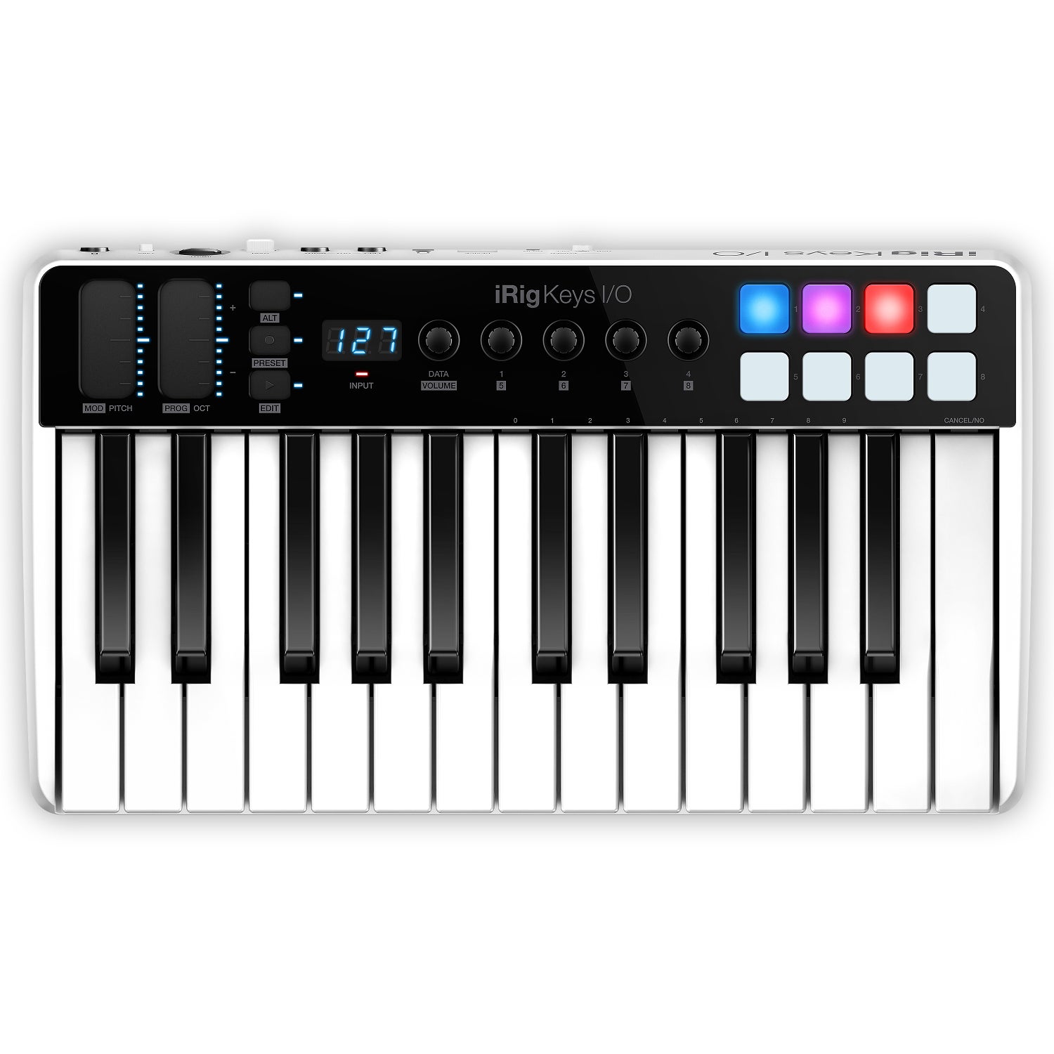 IK Multimedia iRig Keys I/O 25 MIDI-keyboard met audio-interface