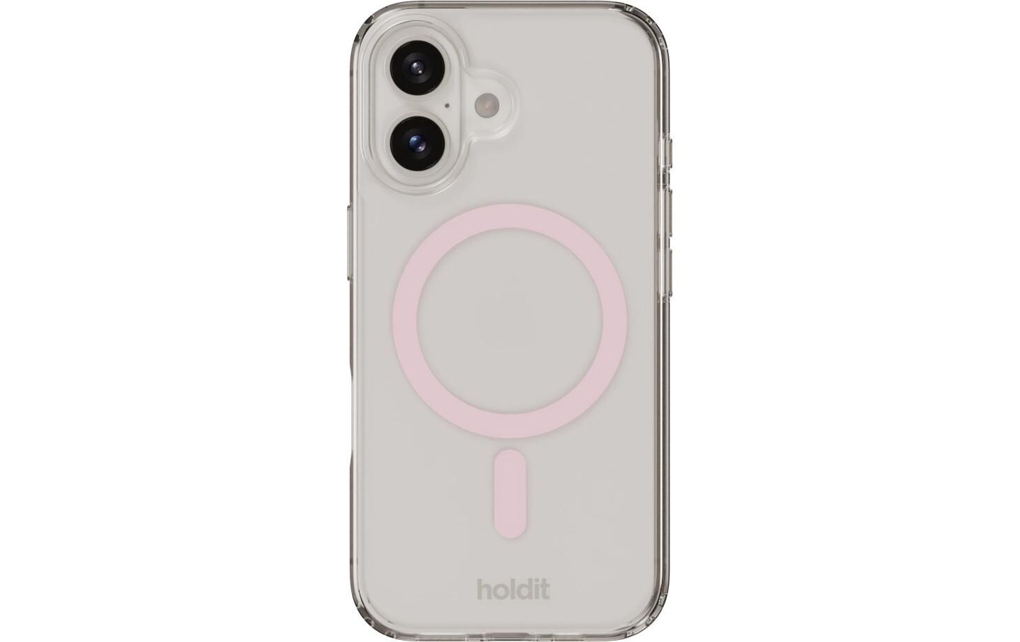 Back Cover MagSafe iPhone 16 Plus Pink/TransparentSchutzhülle für das Apple iPhone 16 Plus