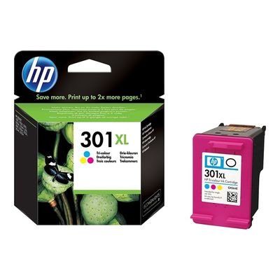 HP 301XL - 3 couleurs - cartouche d'encre originale (CH564EE)
