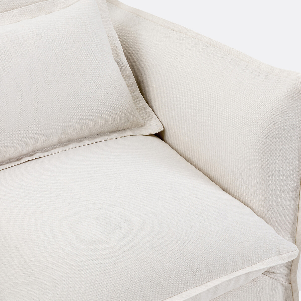 LA REDOUTE INTERIEURS<br>Poltrona de linho Dik, Odna