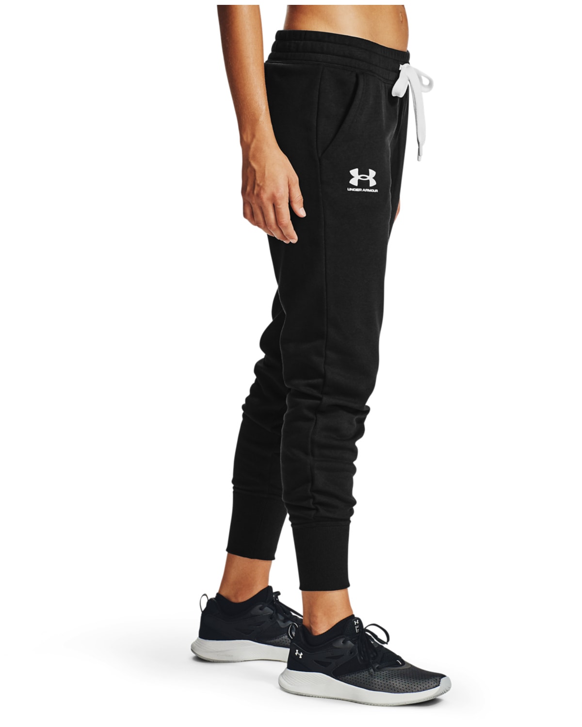 UA Rival Fleece Joggers Black W