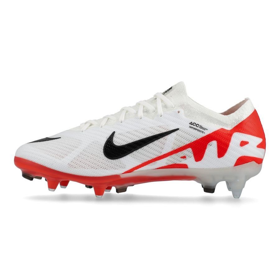 Nike Air Zoom Mercurial Vapor 15 Elite SG-PRO Anti-Clog Ready - Rouge/Blanc/Noir