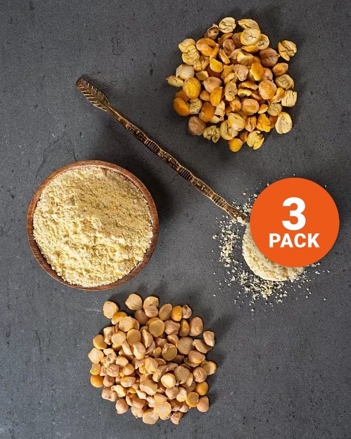 SunnRask Kikertmel 500g (3-pack)