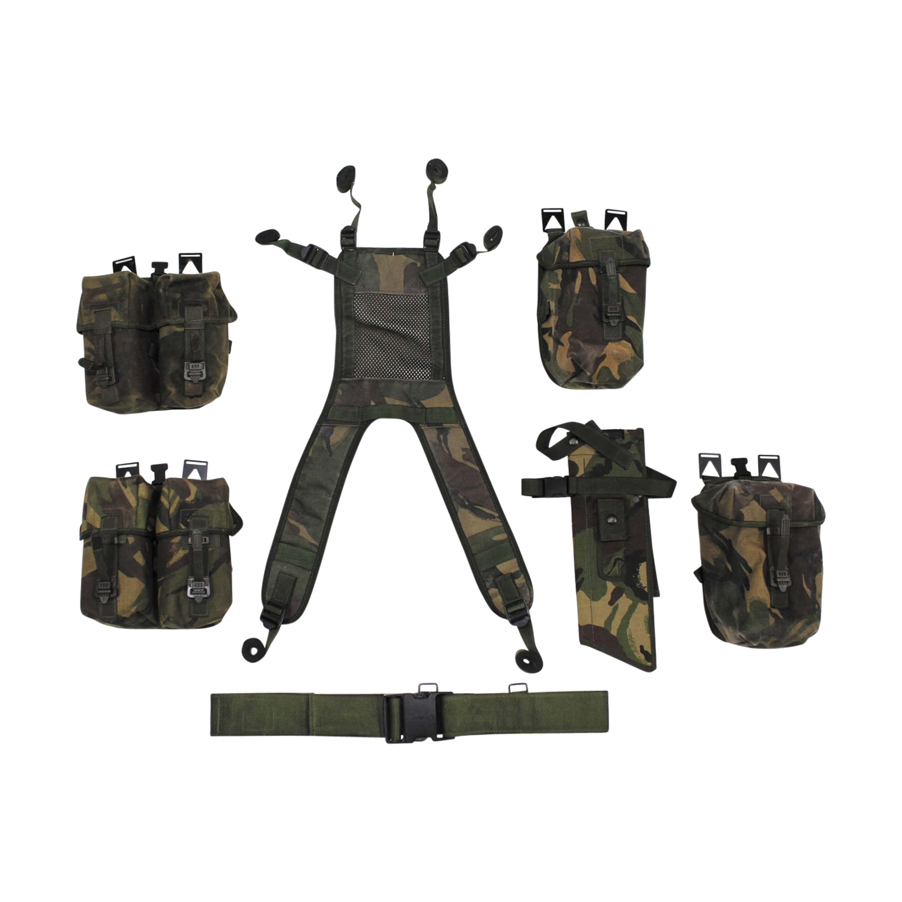 British Army -  Britisches Tactical Set 7-teilig gebraucht
