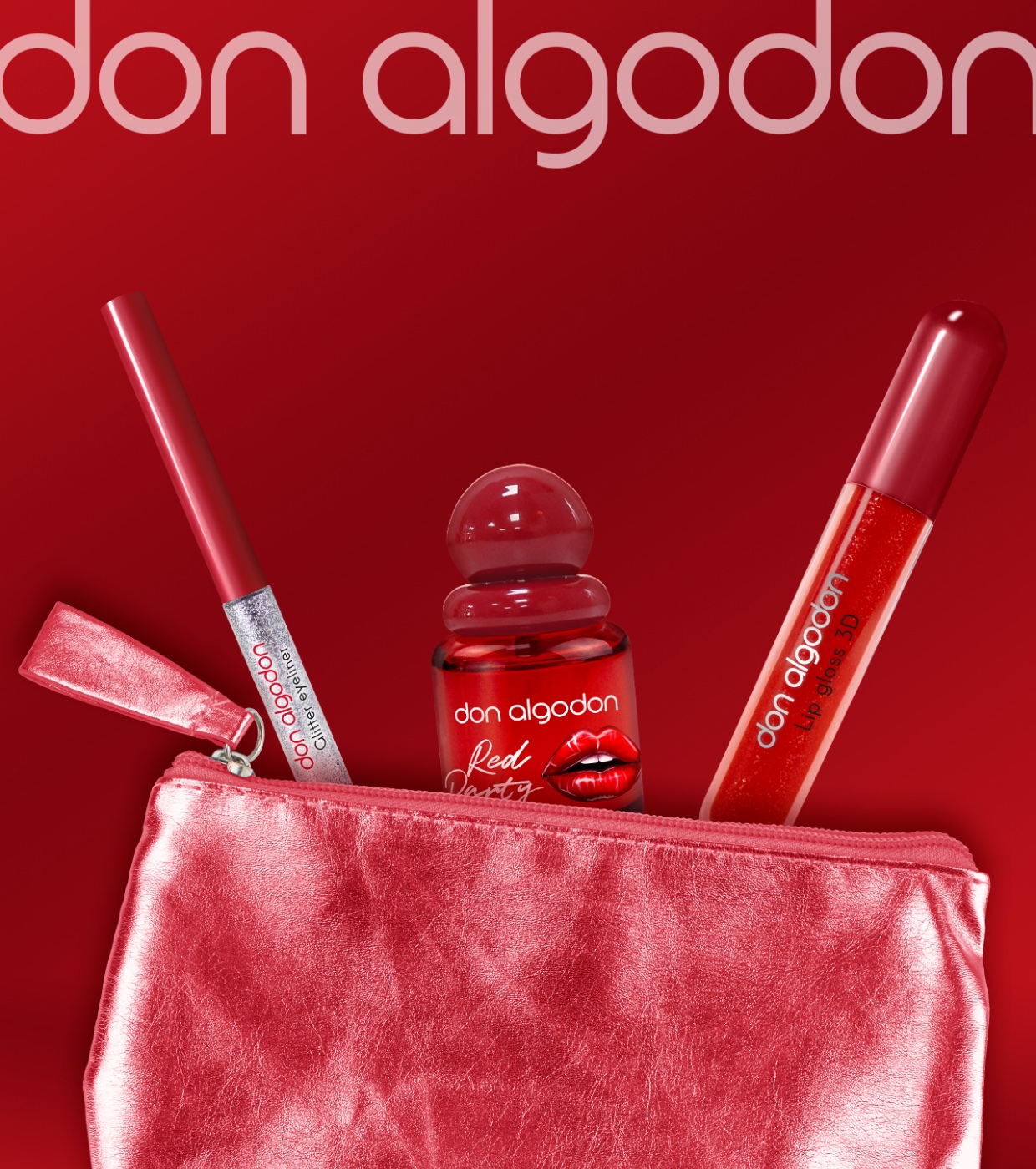 Don Algodon - Conjunto de presente Red Party