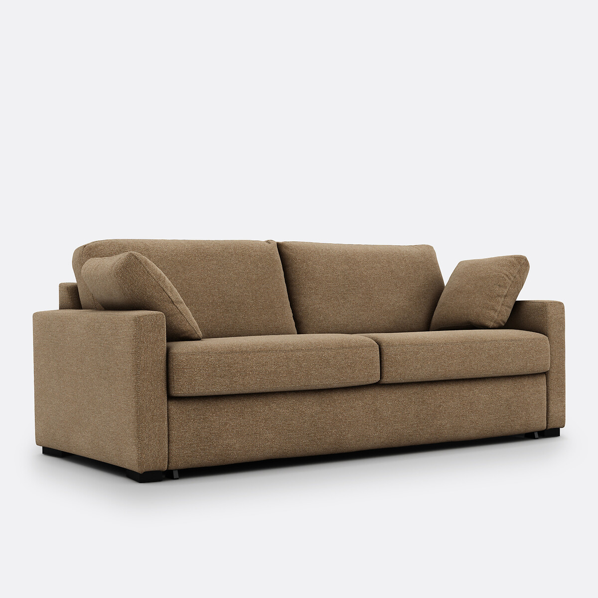 LA REDOUTE INTERIEURS<br>Sofá-cama estruturado com estampa salpicada, Bultex, Timor