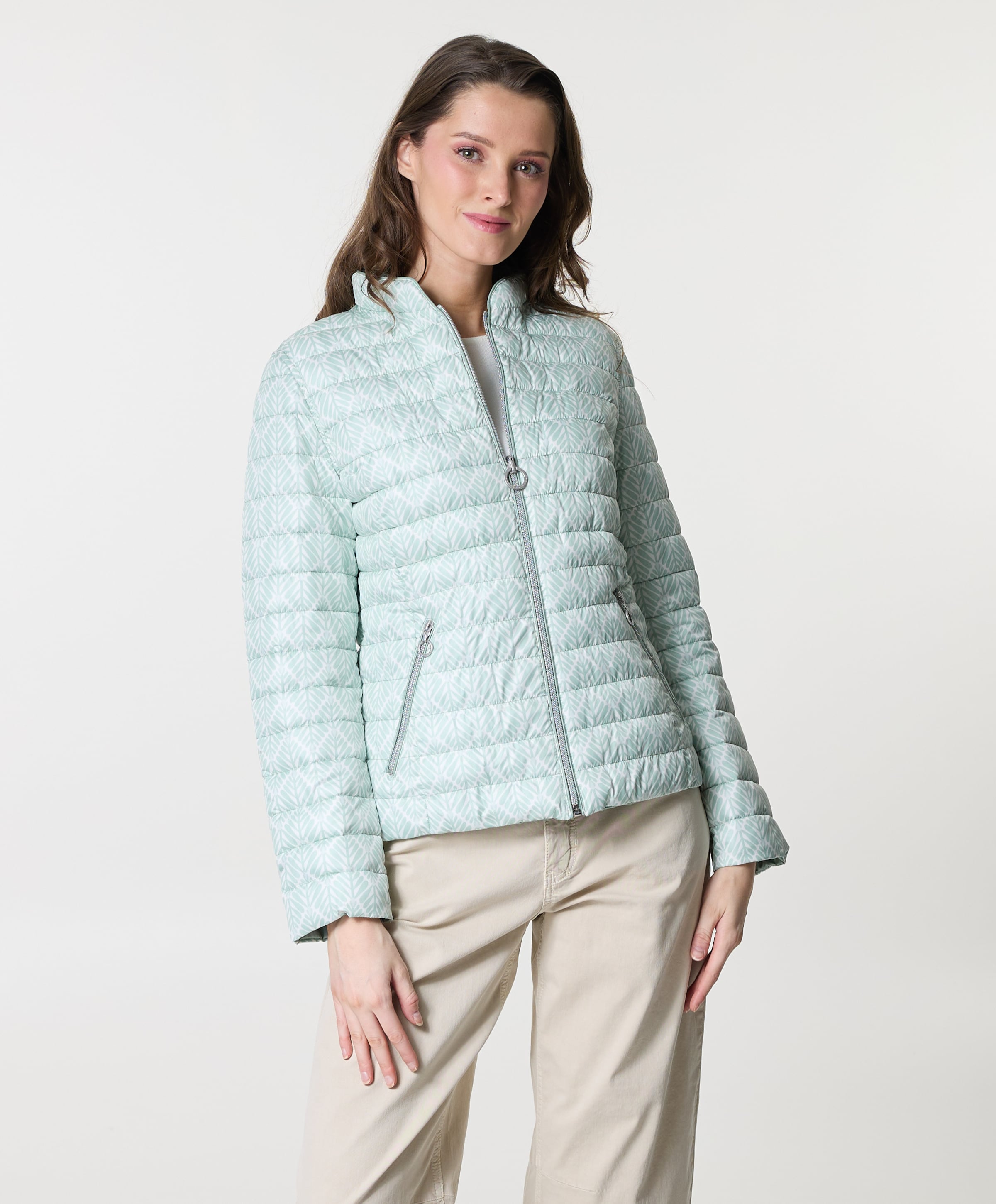 Barbara Lebek Dames jas groen