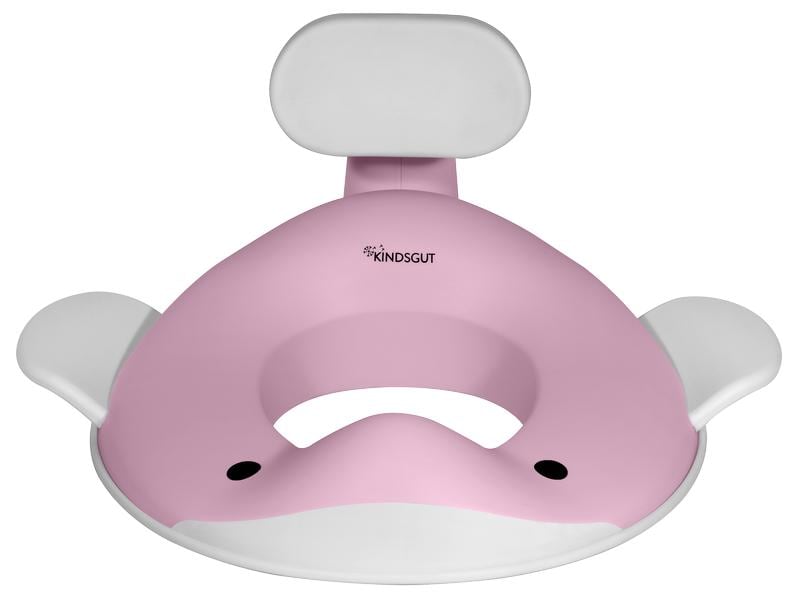 Kindsgut Toilettensitz Wal Zartrosa Toilettensitz für Kinder