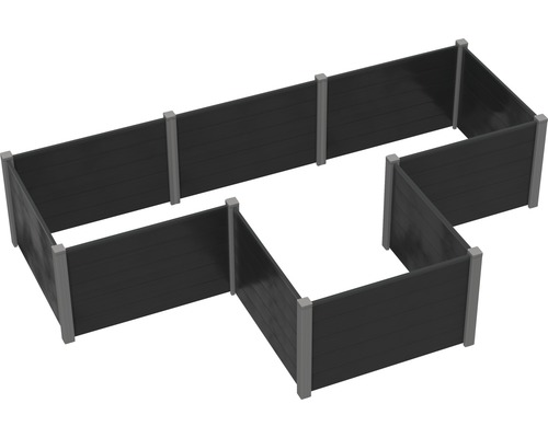 Konsta aluminium paal voor steekhek, 7 x 7 x 91 cm, zilver