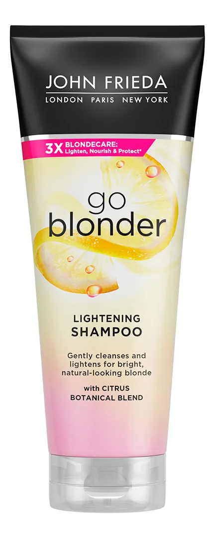 John Frieda Sheer Blonde Go Blonder Lightening Shampoo - 250 ml.