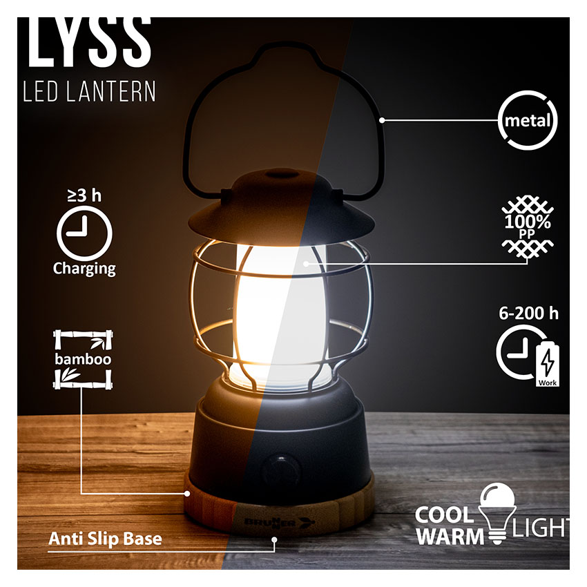 Brunner Lyss LED lantaarn