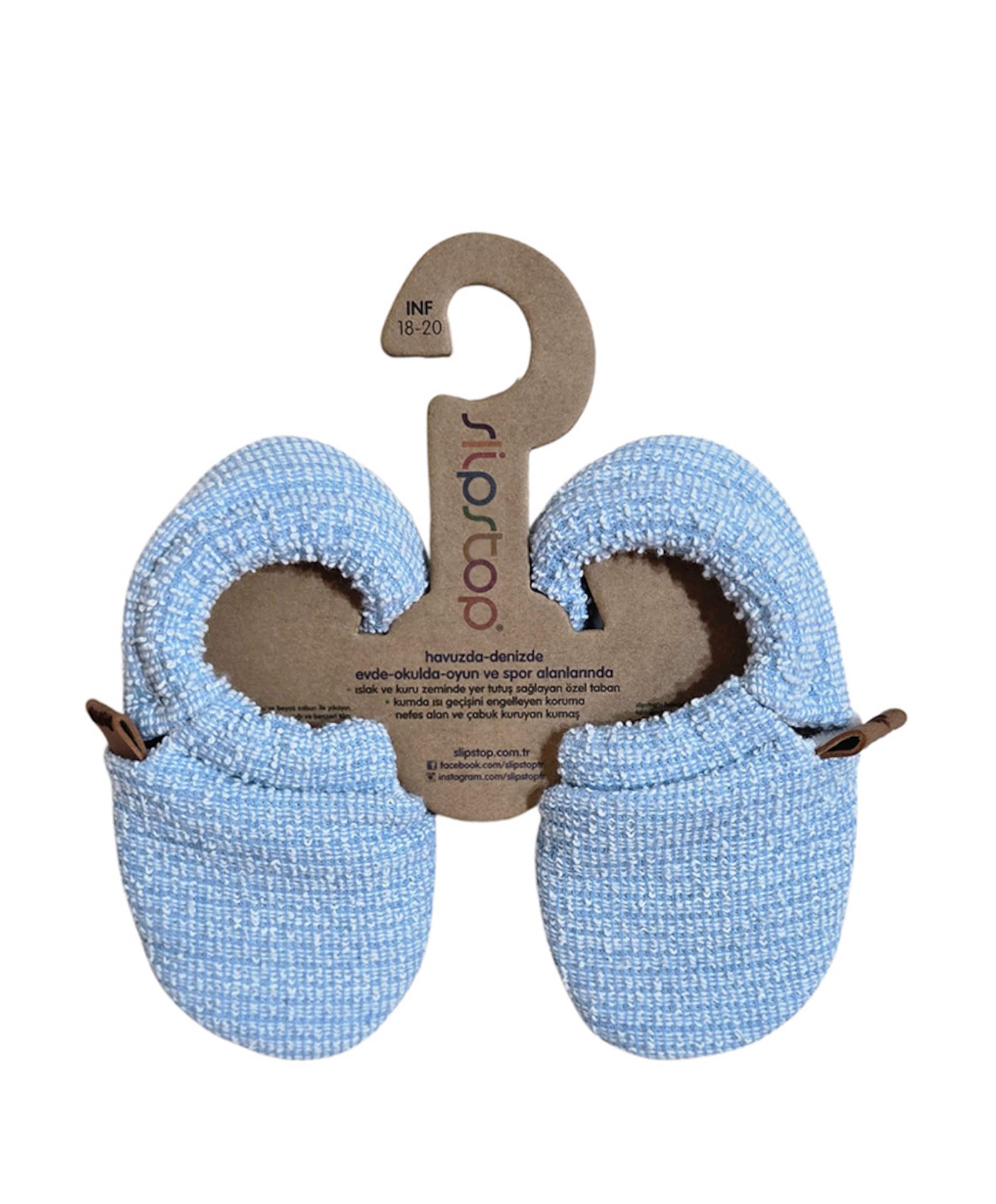 Slipstop Slipstop booties uniseks pantoffels  blauw