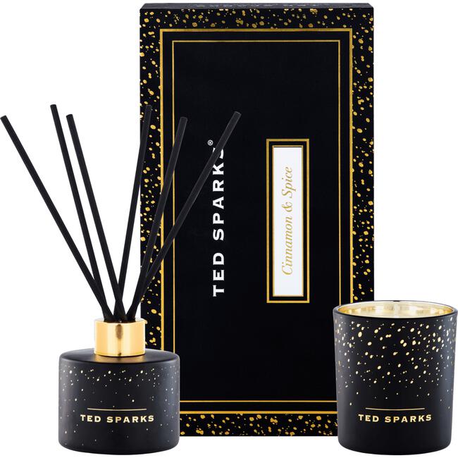 Ted Sparks Giftset Candle & Diffuser Cinnamon & Spice