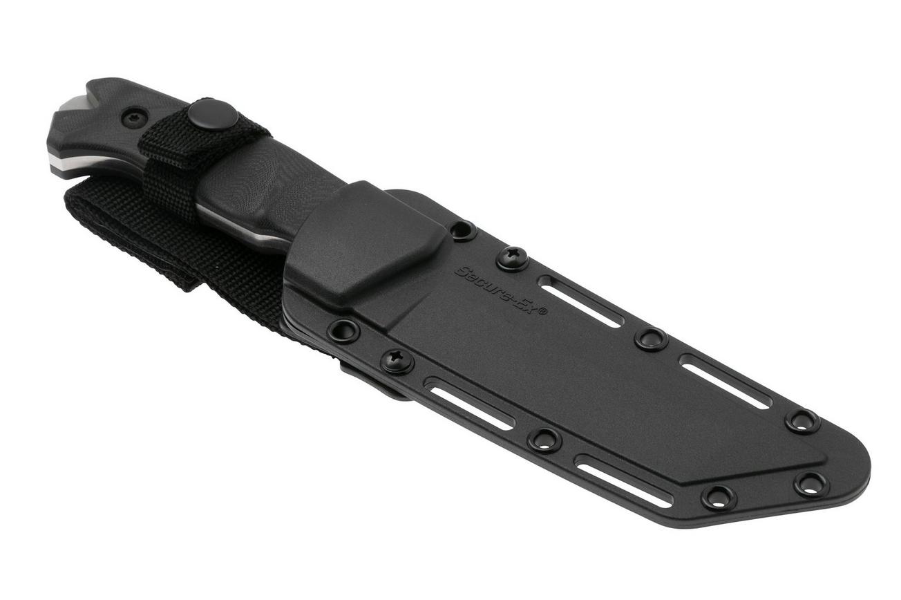 Cold Steel Warcraft Tanto 13U, Satin San Mai, Black G10 vaststaand mes, Lynn C Thompson design