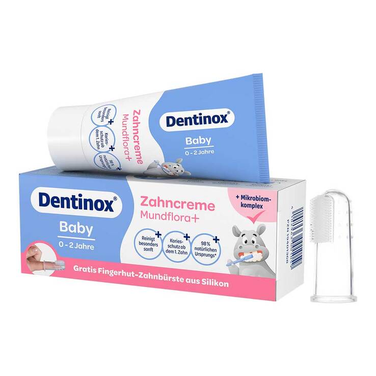 Dentinox Zahncreme Mundflora Baby, 30 ml