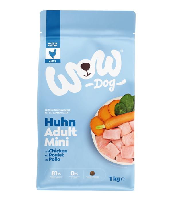 WOW® Trockenfutter für Hunde Mini Adult,