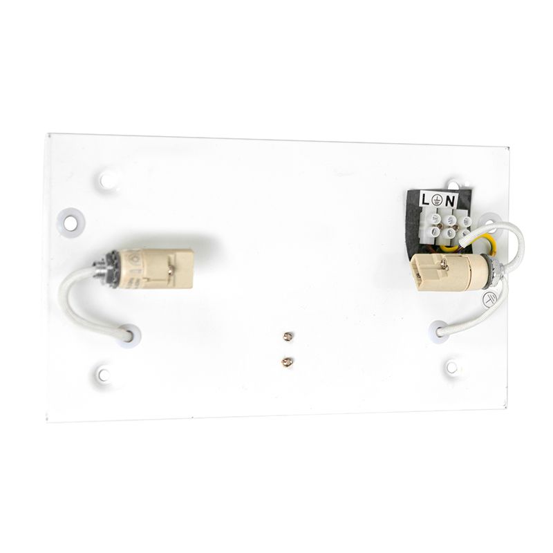 Smart wandlamp zwart 24 cm incl. 2 Wifi G9 - Otan