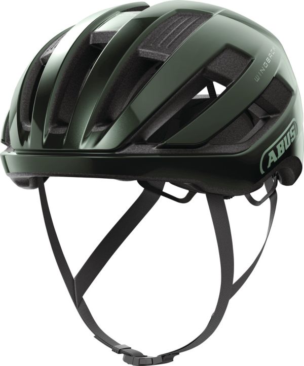 Abus WingBack Cykelhjelm, Moss Green
