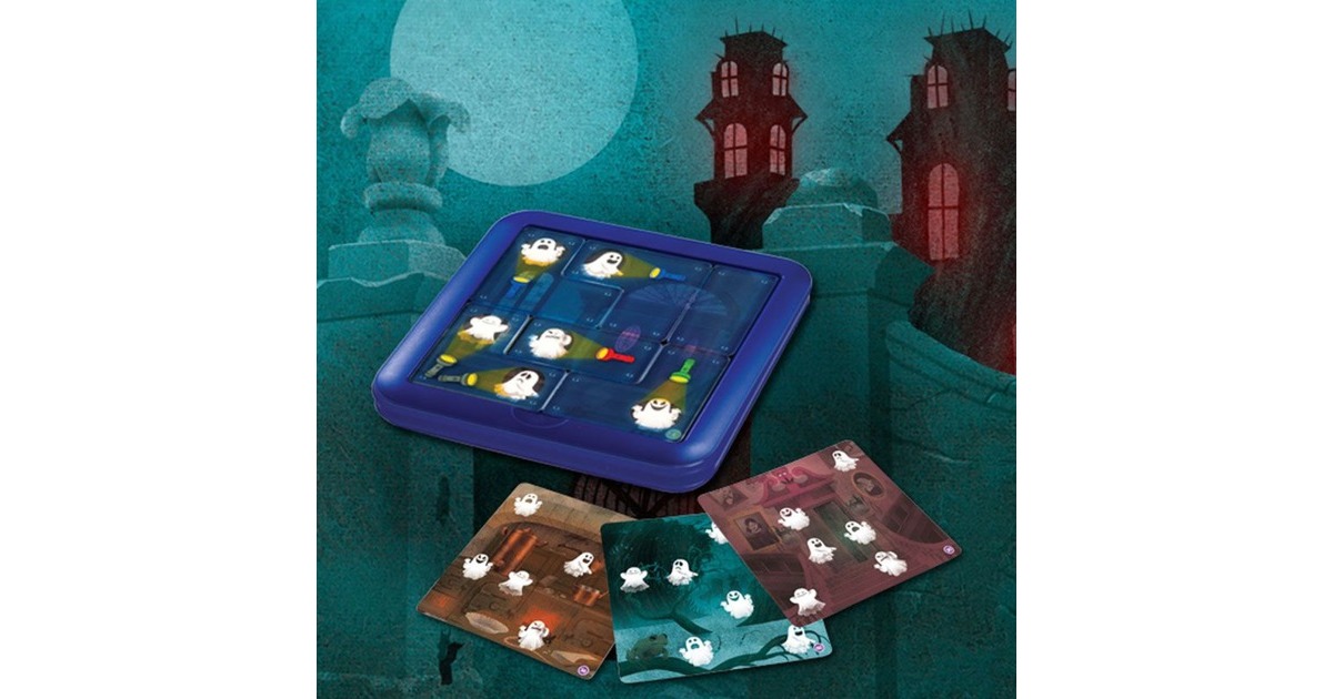 SmartGamesGhost Hunters Denkspel  (Nederlands, 1 speler, Vanaf 6 jaar, 60 opdrachten)