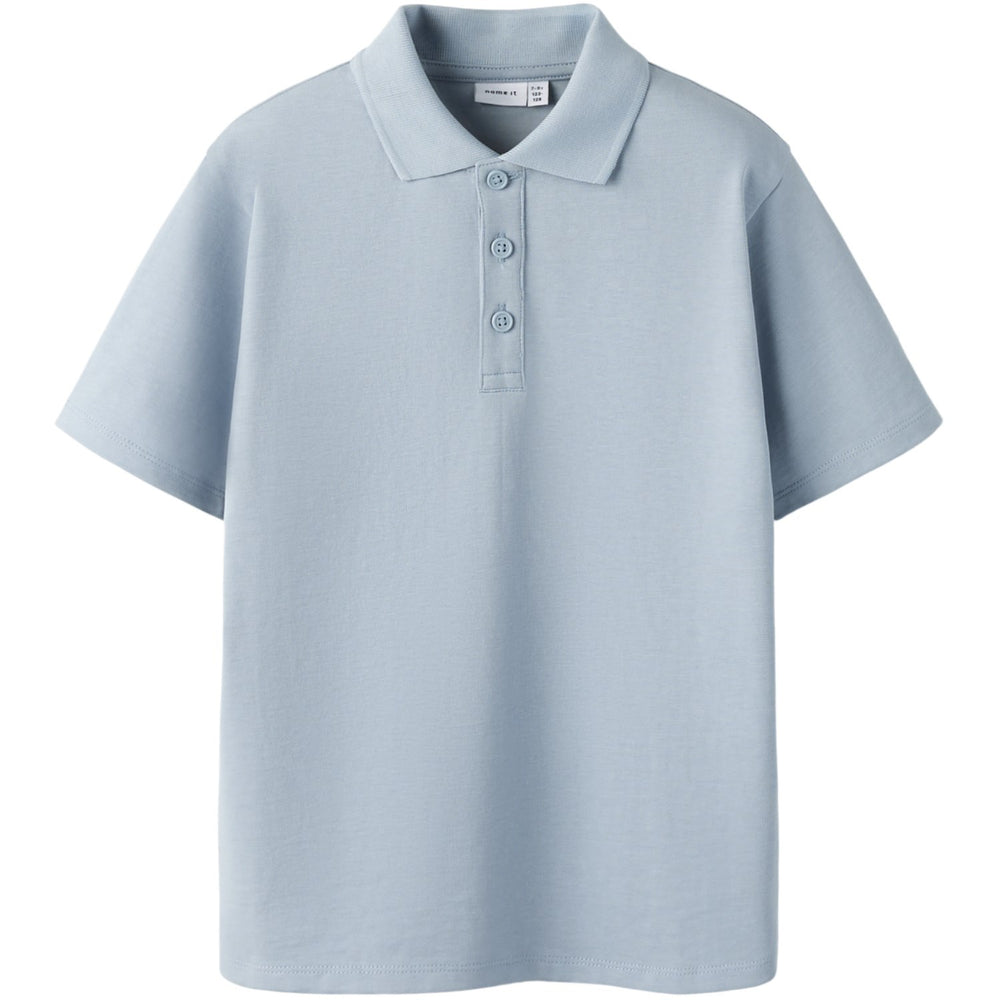 Køb Name It Blue Fog Nkmkally Ss Nreg Polo Noos