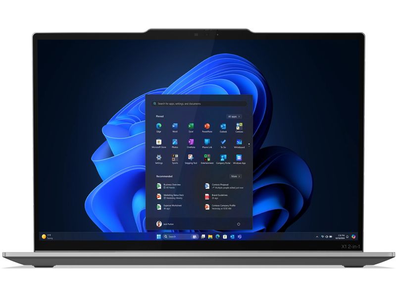 Lenovo Notebook ThinkPad X1 2-in-1 Gen. 10 (Intel) Handliches Business-Notebook mit 360°-Display-Gelenk