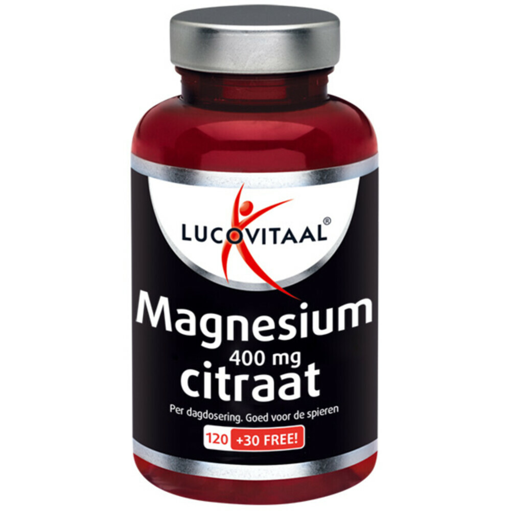 Lucovitaal Magnesium Citraat 400mg150 tabletten