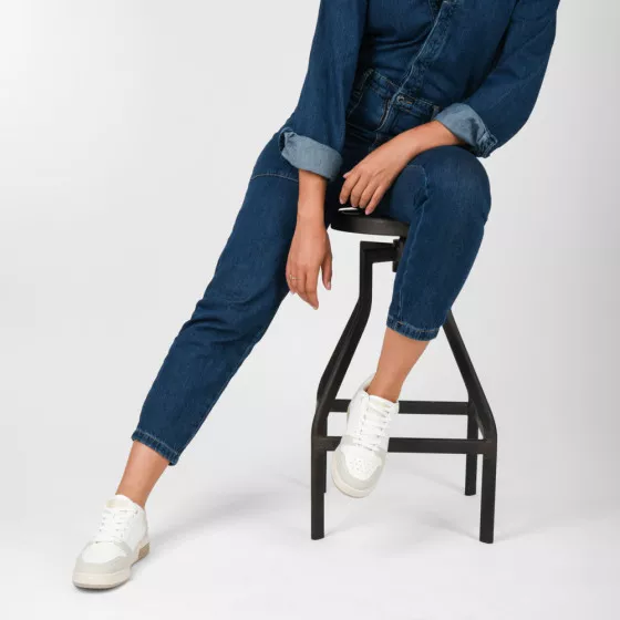Baskets BLANC MERRY SCOTT