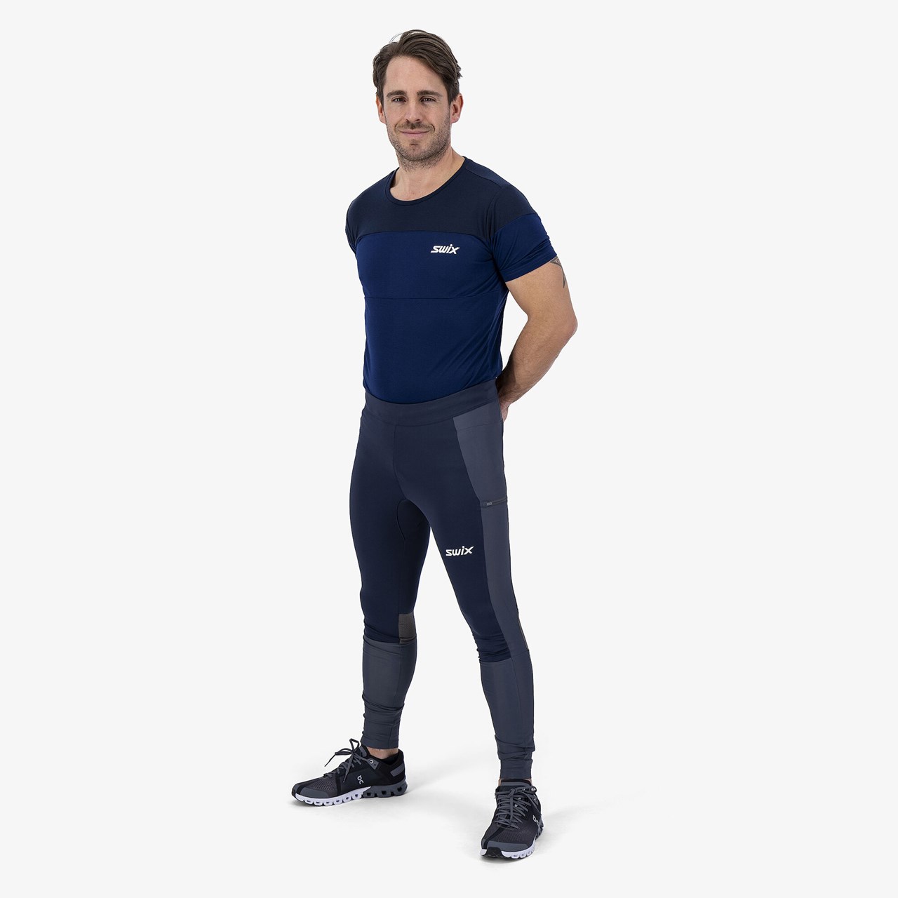 Motion Premium Tights Herre Dark Navy