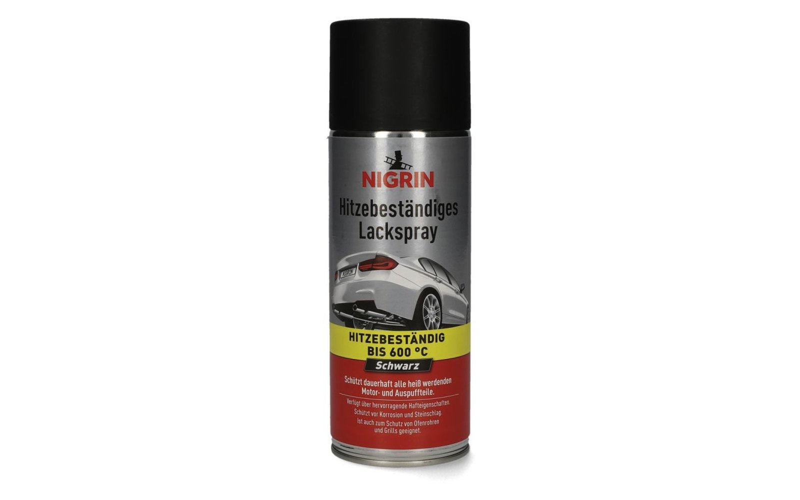 Nigrin Hitzebeständiges Lack-Spray - schwarz 400 ml