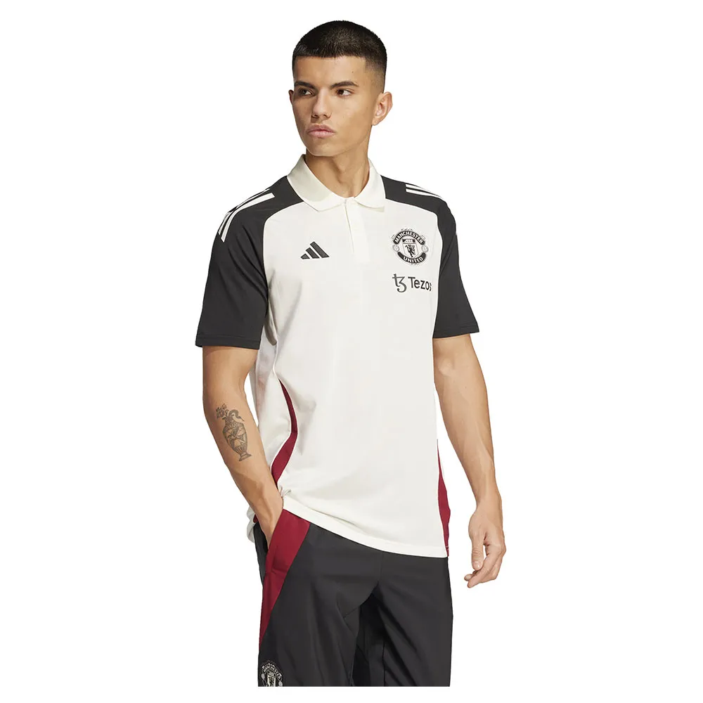 Camisa polo de manga curta adidas Manchester United Tiro 24