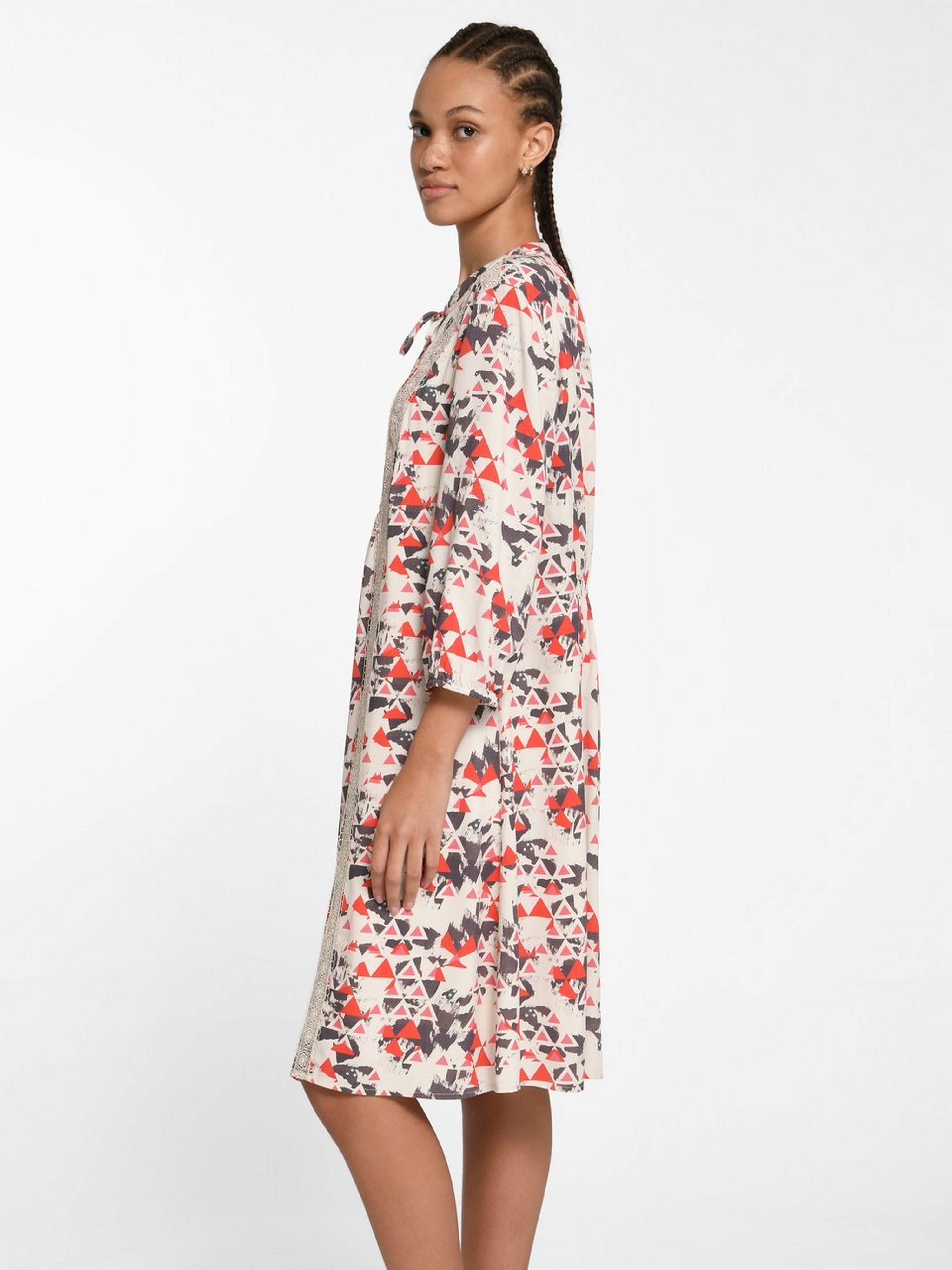 Kleid mit 3/4-Arm