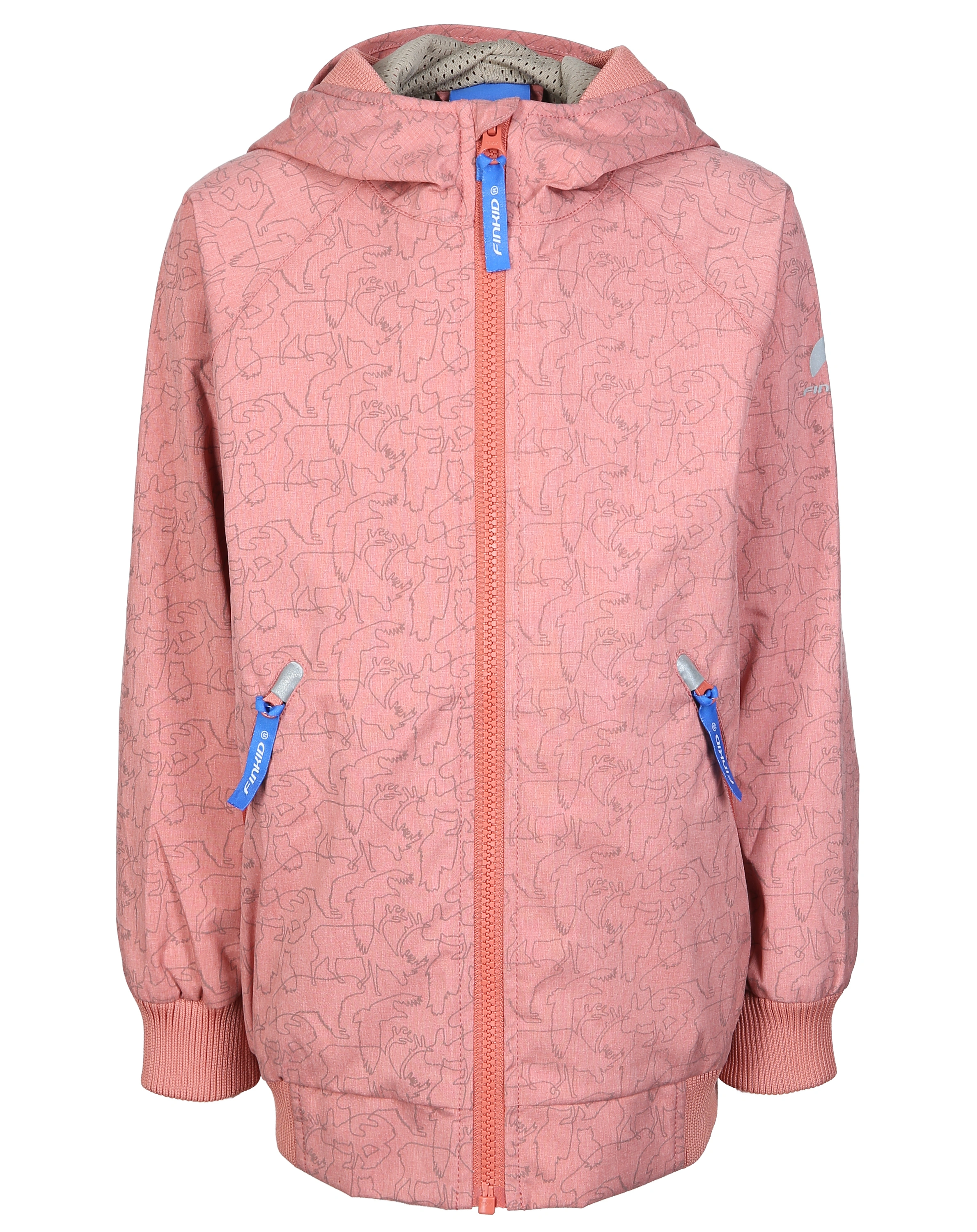 Funktionsjacke TALLESSA in terra cotta