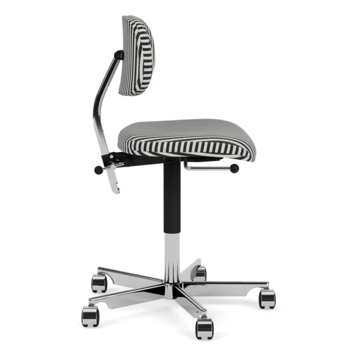 Montana Furniture Chaise de bureau Kevi | Noir/Blanc