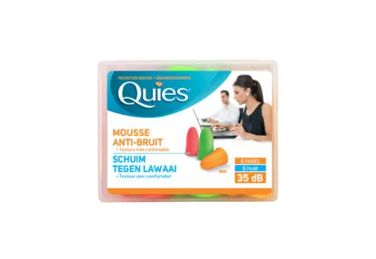 Protection Auditive en Mousse Fluo - 6 Paires