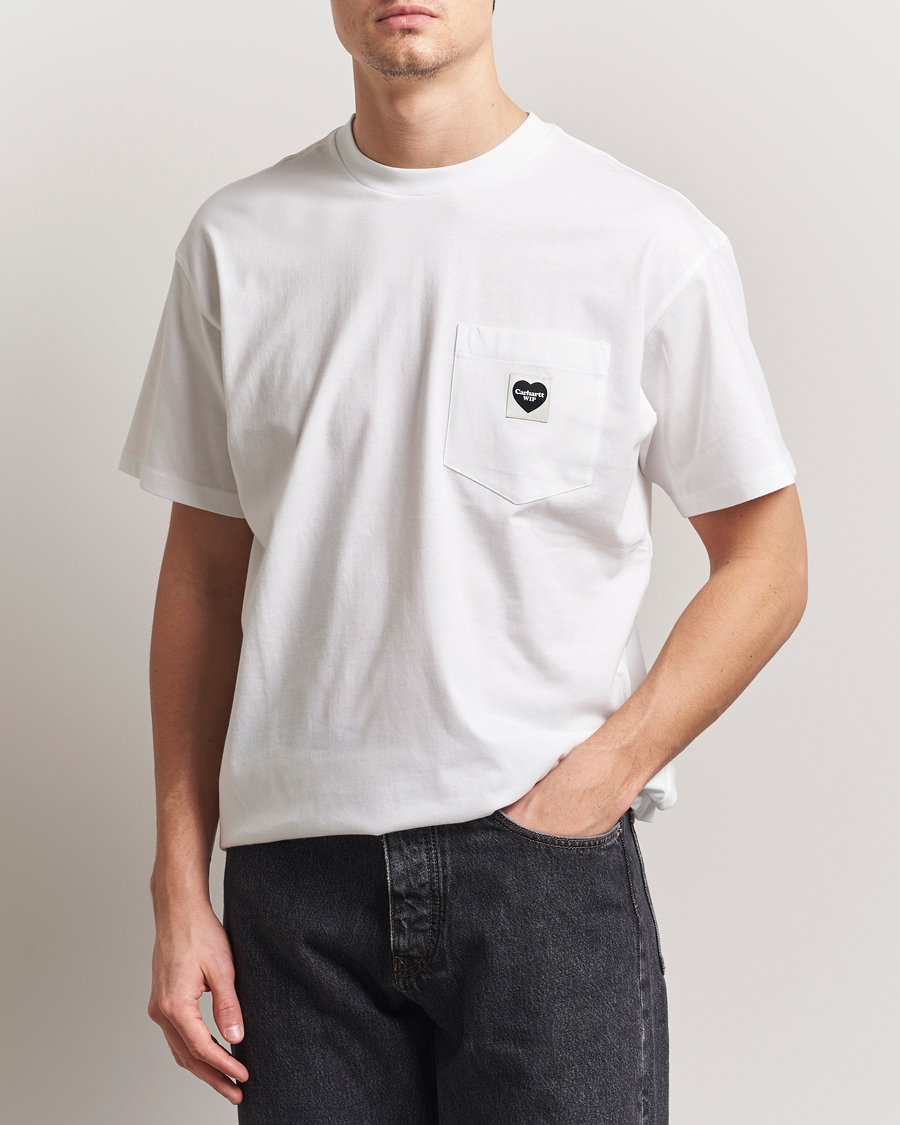 Carhartt WIP Pocket Heart T-Shirt White