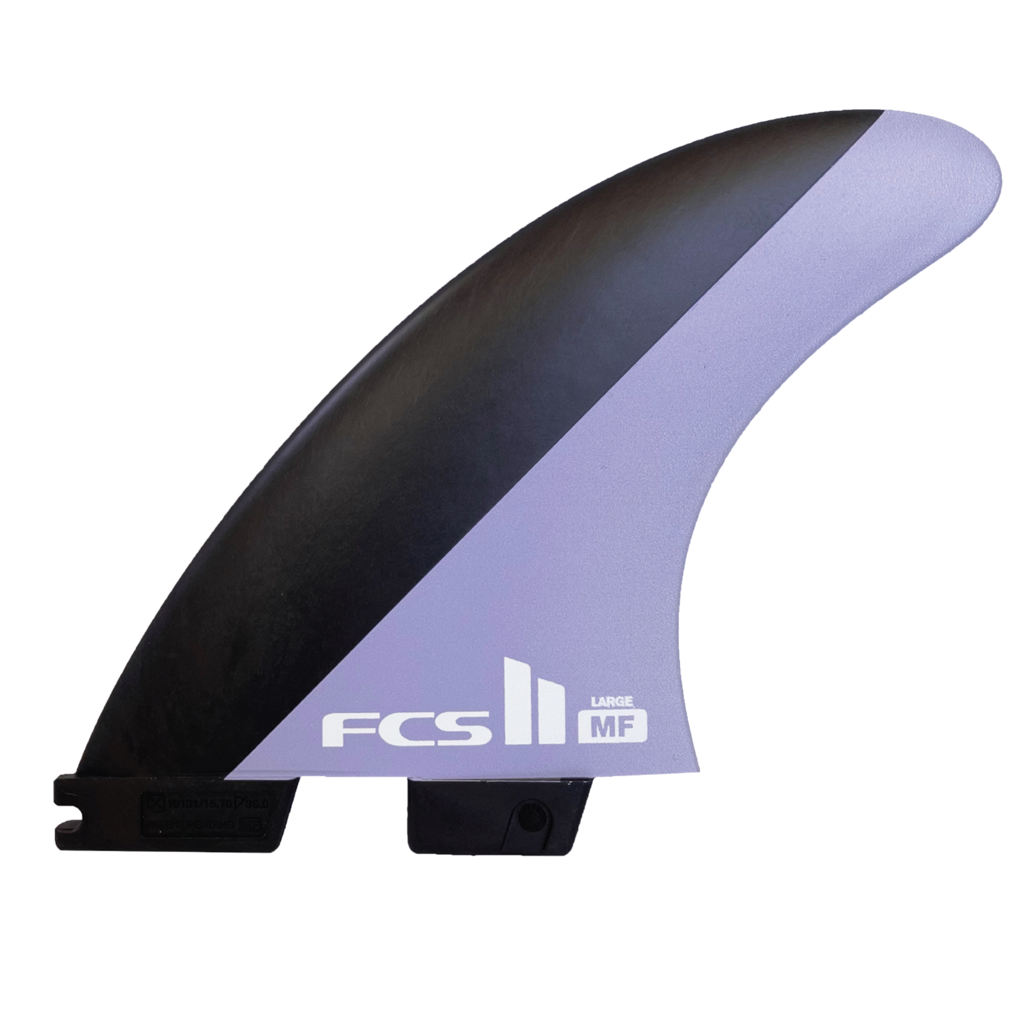 FCS FCS II MF PC Charcoal/Lavender - Medium Thruster
