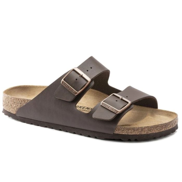 Birkenstock Unisex Sandal Arizona Regular Birko-Flor Brun